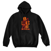 Baseline - New Stacked Logo Hood (Black/Red & Orange)